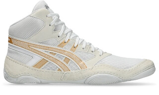 ASICS Men's Snapdown 4 Wrestling Shoe White/Pure Gold - 1081A058-100