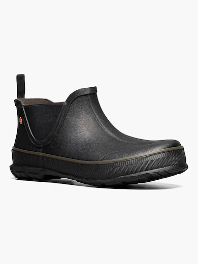 BOGS Men's Digger Waterproof Slip On Boots Black - 72667-001