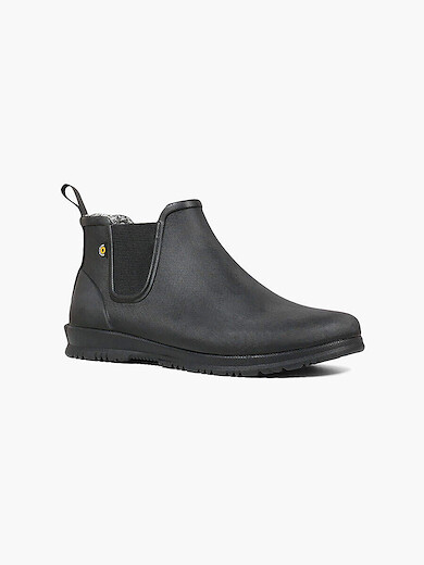BOGS Women's Sweetpea Winter Waterproof Slip On Rain Boots Black - 72421-001