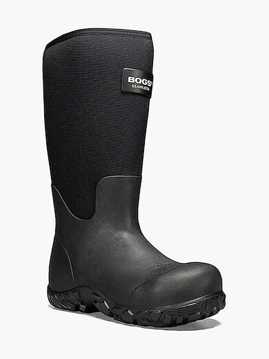 BOGS WORK SERIES Men's Workman 17"Composite Toe Insulated Waterproof Work Boot Black - 72625CT-001