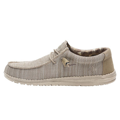 HEY DUDE Shoes Men's Wally Sox Beige - 40019-205
