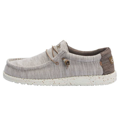 HEY DUDE Shoes Men's Wally Stretch Limestone - 110381721