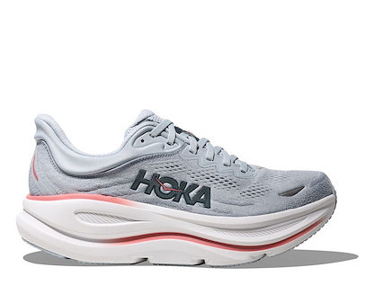 HOKA Women's Bondi 9 Running Shoes Mineral Blue/Washed Blue - 1162012-MBLW