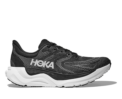 HOKA Women's Arahi 8 Running Shoe Black/White - 1168691-BWHT