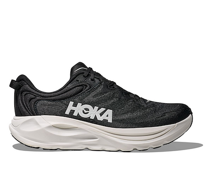 HOKA Men's Gaviota 6 Running Shoes Black/White - 1171932-BWHT
