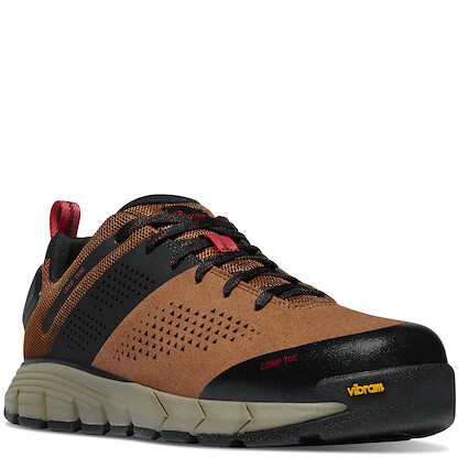 DANNER WORK Men's 3" Lead Time Composite Toe Work Shoe Brown - 12400