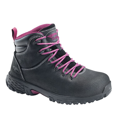 Avenger Women's 6" Flight Alloy Toe ESD Work Boot Black - A7472