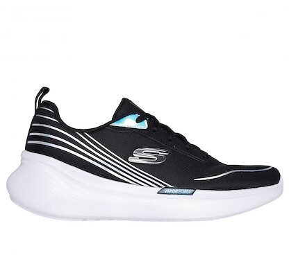 Skechers Women's Vapor Wedge - Forward Flow Black/Multi - 150222-BKMT