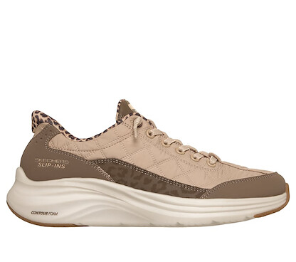 Skechers Women's Contour Foam Cozy Fit Slip-In Brown - 150419-BRN