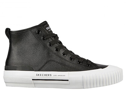 Skechers Women's New Moon - Kick Around Sneaker Black - 155393-BLK
