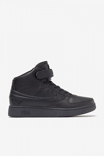 FILA Men's A-High Sneakers Black/Black/Black - 1CM00540-001