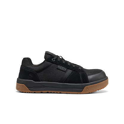 KEEN Utility Women's Kenton Carbon Toe Work Shoe Black/Gum - 1031298