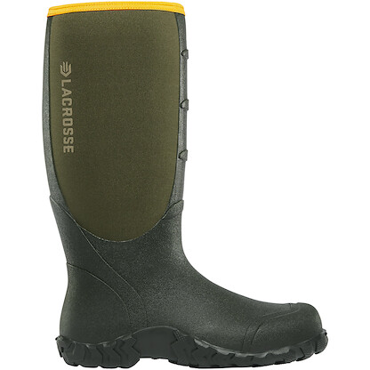 LaCrosse Men's 16" Alpha Lite Waterproof 5MM Neoprene Boots Green - 200062