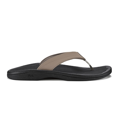 OluKai Women's Ohana Flip Warm Taupe/Black - 20110-WM40