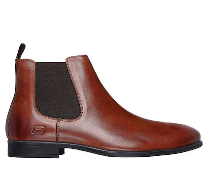 Skechers Men's Trentmore - Heights Chelsea Boot Cognac - 204854-COG