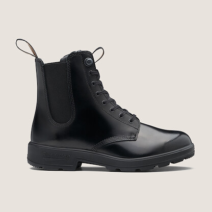 Blundstone Women's Originals Lace-Up Boot Black Brush - 2219