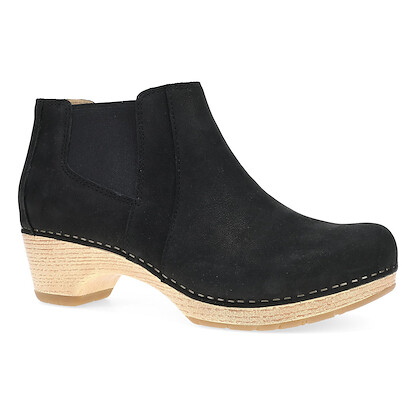 Dansko Women’s Lane Black Milled Nubuck - 2222021400