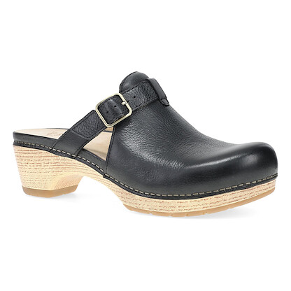 Dansko Women's Leandra Mule Black Leather - 2224021400