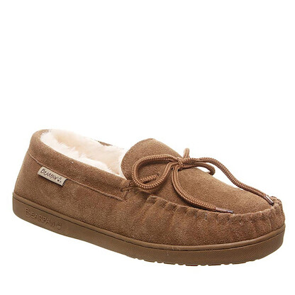 BEARPAW Men's Moc II Wide Slipper Hickory II - 2382M-220