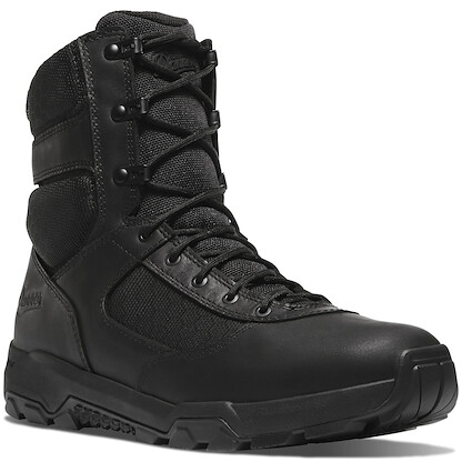 Danner Men's 8" Sonic Side-Zip Tactical Boot Black - 24431