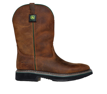 Skechers x John Deere Men's Rowood - Wild Bluff Soft Toe Waterproof Western Work Boot Brown - 256022-CDB