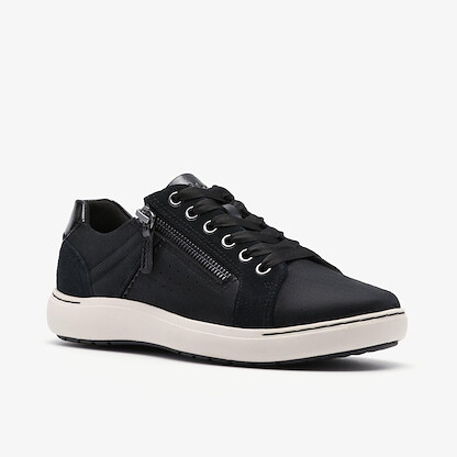 Clarks Women's Nalle Zen Casual Shoe Black Interest - 26183115
