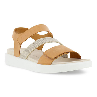 ECCO Women's Flowt 2 Band Sandal Lion - 273713-02021