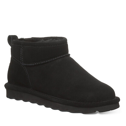 BEARPAW Women's Shorty Boot Black II - 2860W-011