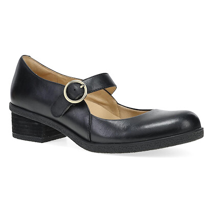 Dansko Women's Deirdra Black Waterproof Burnished Leather - 2936020200