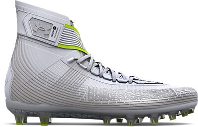 Under Armour Men's UA Highlight MC Football Cleats White/Metallic Silver/Metallic Silver - 3023716-106