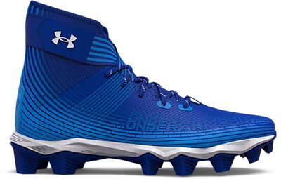Under Armour Men's Highlight Franchise Football Cleats Blue/Blue/Electric Blue - 3023718-402