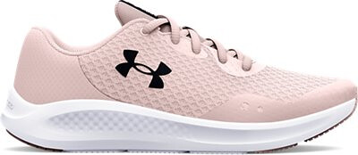 Under Armour Girls' Grade School UA Charged Pursuit 3 Running Shoes Pink Note/White/Black - 3025011-601
