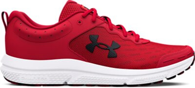 Under Armour Men's UA Charged Assert 10 Running Shoes Red/Red/Black - 3026175-600