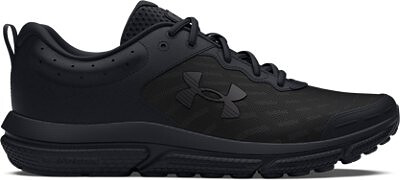 Under Armour Women's UA Charged Assert 10 Wide (D) Running Shoes Black/Black/Black - 3026180-002