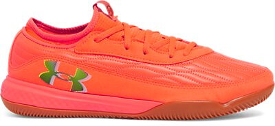 Under Armour Unisex UA Magnetico Select 4 Indoor Soccer Shoe Ares Red/Black - 3028159-862