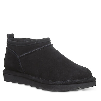 BEARPAW Women's Super Shorty Boot Black II - 3049W-011