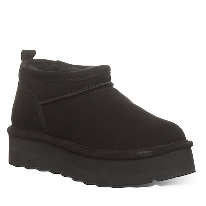 BEARPAW Women's Retro Super Shorty Black - 3051W-011