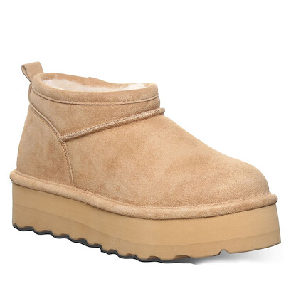BEARPAW Women's Retro Super Shorty Iced Coffee - 3051W-243