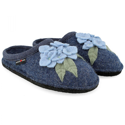 HAFLINGER Women's Hortensia Slipper Jeans Blue - 313100-72