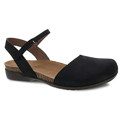Dansko Women's Rowan Black Milled Nubuck - 6025105300