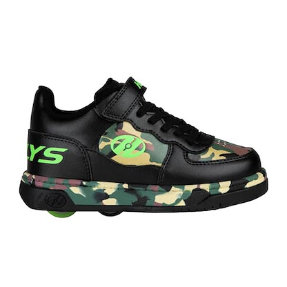 Heelys Boy's Rezerve X2 Shoes Black/Camo/Green - HE101503K-BKCMGN
