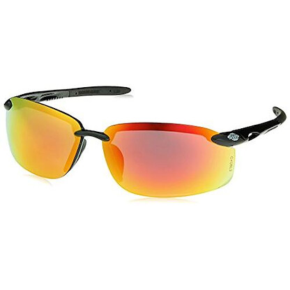 Crossfire 12620 W Safety Glasses, Red Mirror Lens, One Size