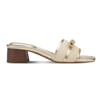 Rockport Women's Clarice Slip-On Medium Natural Sandals - W-Clarice8-MNA01