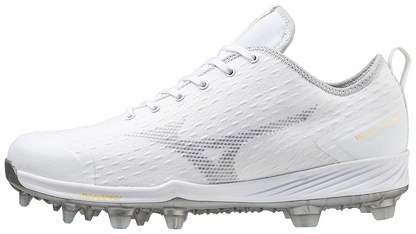 Mizuno Men's Dominant 4 TPU Molded Baseball Cleats White - 320670.0000