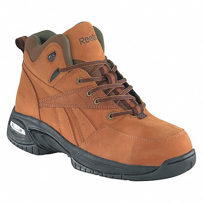 Reebok Work Men's Tyak High Composite Toe Conductive Athletic Work Boot Golden Tan - RB4327