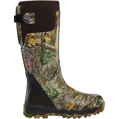 LaCrosse Women's 15" Alphaburly Pro Waterproof Hunting Boot Realtree Edge Camo Print - 376026