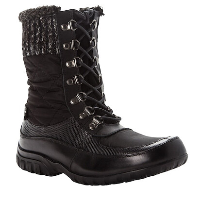 Propet Women's Delaney Frost Snow Boot Black - WFV032SBLK