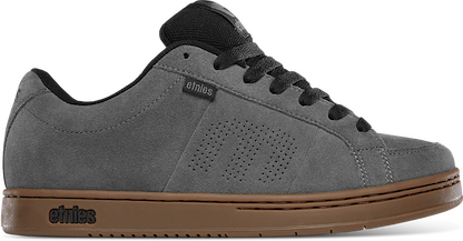 Etnies Men's Kingpin Skate Shoe Grey/Black/Gum - 4101000091-031