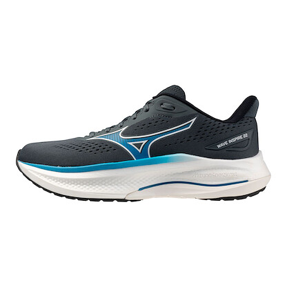 Mizuno Men's Wave Inspire 22 Supportive Running Shoes Dark Slate/Blue Jewel - 411557.8MBJ