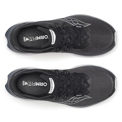 Saucony Women's Kinvara 16 Sneaker, Black/White, 11